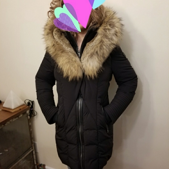 Rudsak MODA Large Black downfilled winter coat - Picture 4 of 8